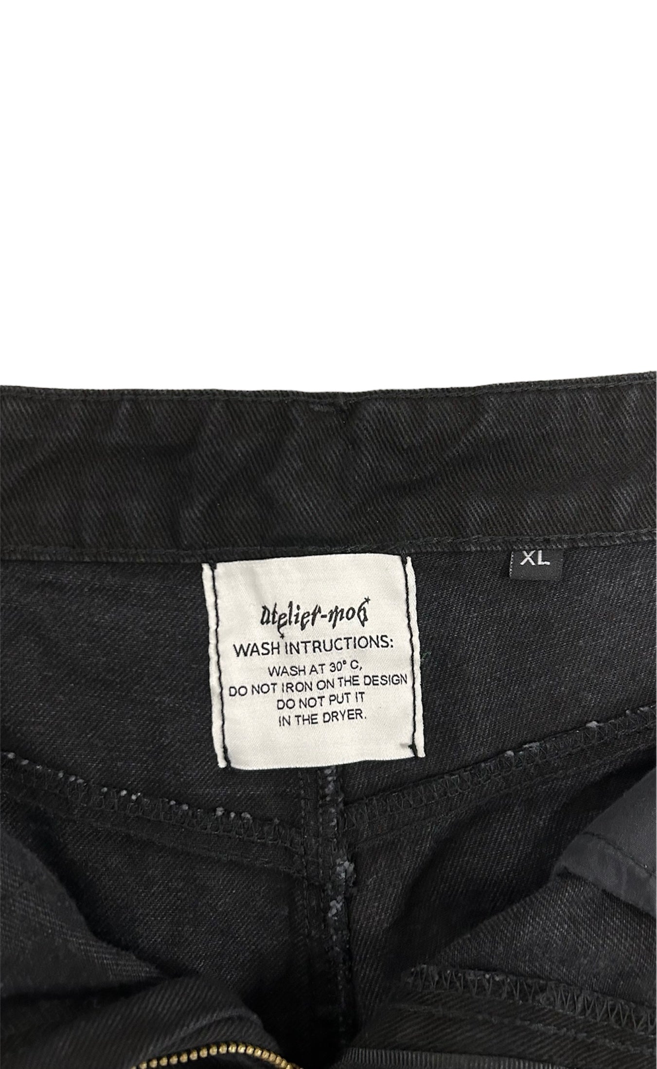 MO6 PLAIN JEANS (BAGGY)